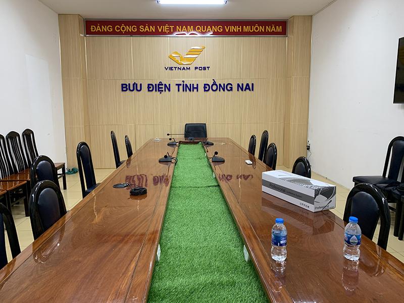Lắp đặt âm thanh phòng họp bưu điện tỉnh Đồng Nai